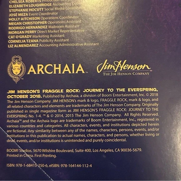 Jim Henson’s Fraggle Rock: Journey to The Everspring - Comic Book - Picture 8 of 8